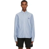 Kenzo Tiger-motif Long-sleeve Shirt In 71 Royal Blue