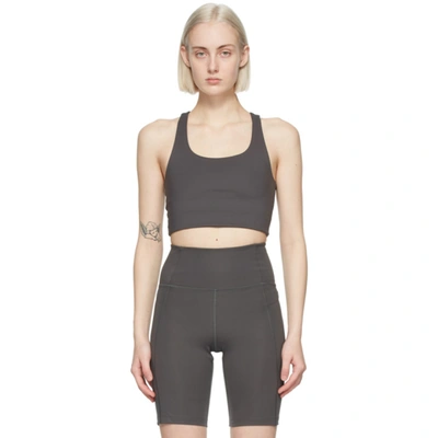 Girlfriend Collective + Net Sustain Paloma Recycled Stretch Sports Bra In Moon