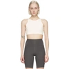 Girlfriend Collective Off-white Topanga Sports Bra In Ivory