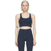 Girlfriend Collective Paloma Sports Stretch-jersey Bra In Midnight