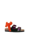 Gia Couture Sandals In Purple