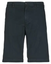 40weft Man Shorts & Bermuda Shorts Steel Grey Size 28 Cotton