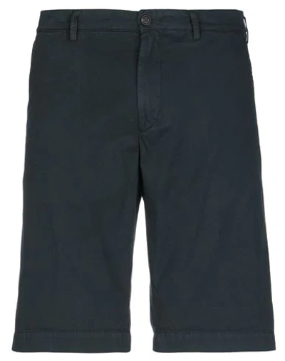 40weft Man Shorts & Bermuda Shorts Steel Grey Size 28 Cotton