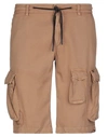 Mason's Man Shorts & Bermuda Shorts Camel Size 30 Lyocell In Beige