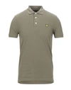 Lyle & Scott Polo Shirts In Green