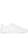 Axel Arigato Womens White Platform Leather Trainers 3 In White