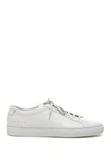 Common Projects White Perforated Achilles Low Sneakers In Grey