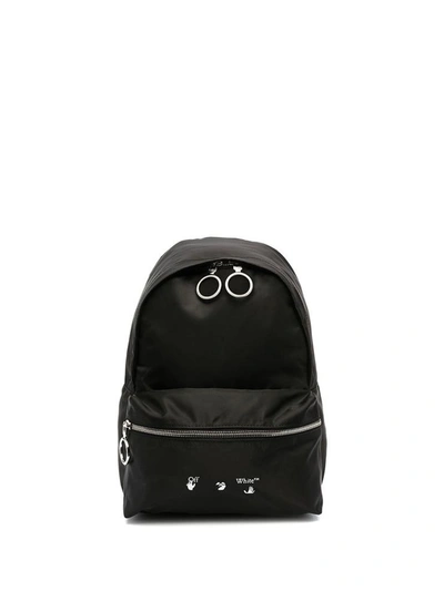 Off-white Off White Nylon Mini Backpack Black No Color Bag