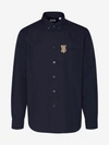 BURBERRY CAMICIA CADDINGTON BLU