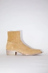 ACNE STUDIOS Ankle boots Desert beige