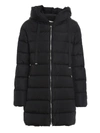 ADD MATT EFFECT BLACK PUFFER JACKET