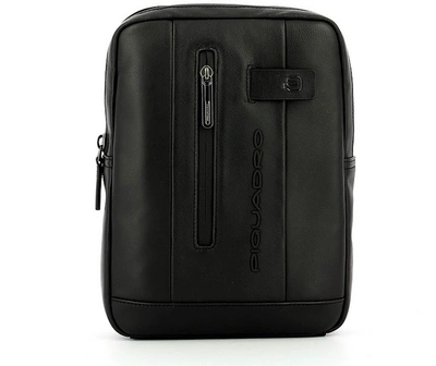 Piquadro Designer Men's Bags Black Pad10,5"/ipad 9,7" Urban Crossbody Bag In Noir