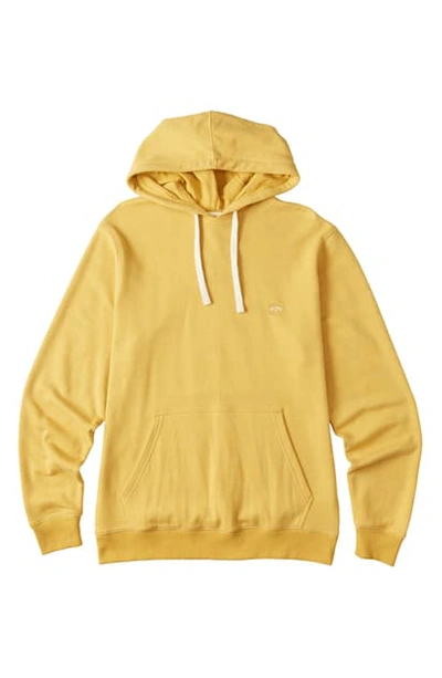 Billabong Men's All Day Hoodie In Mustard