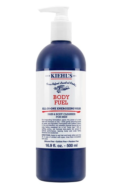 KIEHL'S SINCE 1851 BODY FUEL ALL-IN-ONE ENERGIZING & CONDITIONING WASH $80 VALUE, 33.8 OZ,S17818