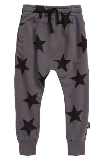 Nununu Star Baggy Pants In Iron