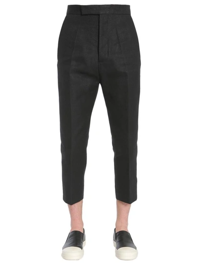 Rick Owens "bolans" Trousers In Black