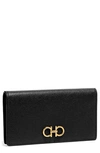 Ferragamo Gancini Wallet In Black