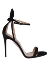 AQUAZZURA AQUAZZURA BOW TIE 105 SANDALS