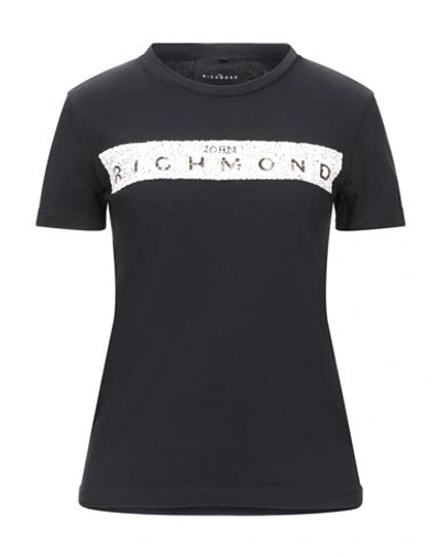 John Richmond T-shirts In Black