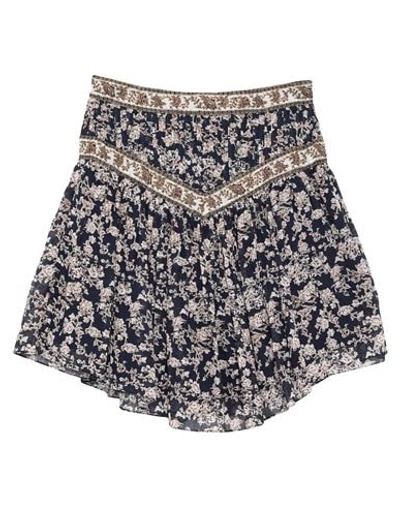 Isabel Marant Étoile Mini Skirts In Blue