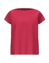 Chiara Boni La Petite Robe T-shirts In Garnet