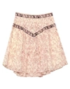Isabel Marant Étoile Mini Skirts In Ivory
