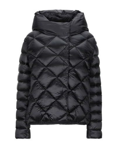 313 Tre Uno Tre Synthetic Down Jackets In Black
