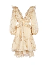 ZIMMERMANN ZIMMERMANN BRIGHTON SCALLOP MINI DRESS