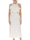 ZIMMERMANN ZIMMERMANN LOVESTRUCK TIE BACK MIDI DRESS