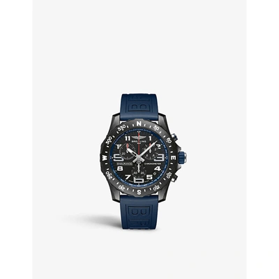 Breitling Mens Blue X82310d51b1s1 Endurance Pro Breitlight® And Rubber Quartz Watch