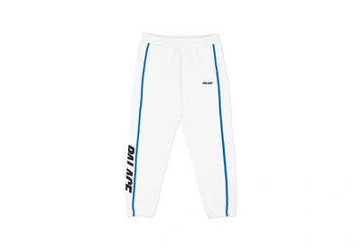 Pre-owned Palace S-line Joggers White/blue/black