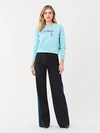 DIANE VON FURSTENBERG GEORGINA STRETCH WOOL WIDE-LEG PANT