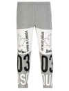 DSQUARED2 KIDS LEGGINGS FOR GIRLS