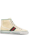 GUCCI GUCCI TENNIS 1977 HIGH-TOP SNEAKERS