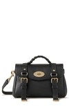 Mulberry Mini Alexa Leather Satchel In Black