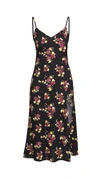 Reformation Crimini Slipdress In Grenache