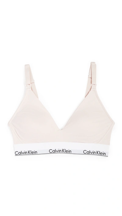Calvin Klein Underwear Maternity Nursing Bra In Nymph's Thigh 680
