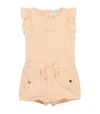 CHLOÉ FRILL-SLEEVED PLAYSUIT (6-36 MONTHS),16158666