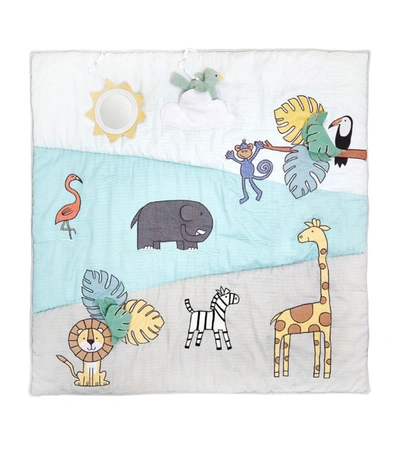 Aden + Anais Jungle Bonding Play Mat In Blue