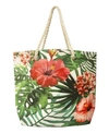 AREA STARS WOMEN'S FLORAL VINE BEACH TOTE BAG