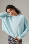 Anthropologie Alani Cashmere Mock Neck Sweater In Blue