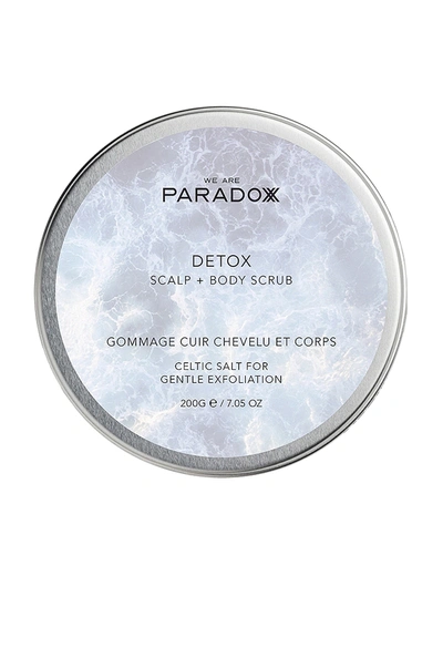 We Are Paradoxx Detox Scalp And Body Scrub 200g In N,a