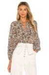 ULLA JOHNSON KANA BLOUSE,ULLA-WS224