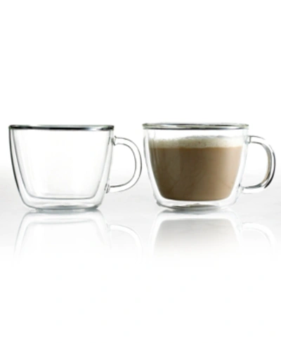 Bodum Bistro Cafe Set Of 2 Double Walled 15 Oz. Latte Cups