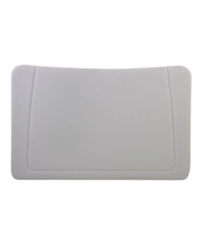 Alfi Brand Rectangular Polyethylene Cutting Board In White