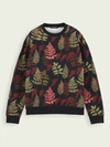 SCOTCH & SODA COTTON-BLEND PRINTED SWEATSHIRT,8719029258249