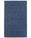 KALEEN IMPRINTS MODERN IPM01-17 BLUE 5' X 8' AREA RUG