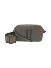 Marc Jacobs The Snapshot Dtm Coated Leather Camera Bag In Ash