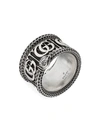 GUCCI GG MARMONT SILVER SNAKE RING,400012139045