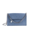Stella Mccartney Women's Mini Falabella Crossbody Bag In Feather Blue